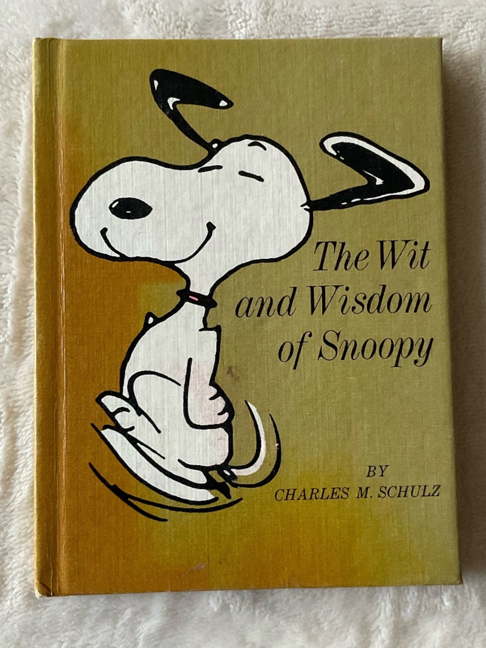 VTG- 1967 peanuts the wit and wisdom of Snoopy hardcover Charles Schulz
